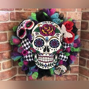 Dia de Los Muertos wreath